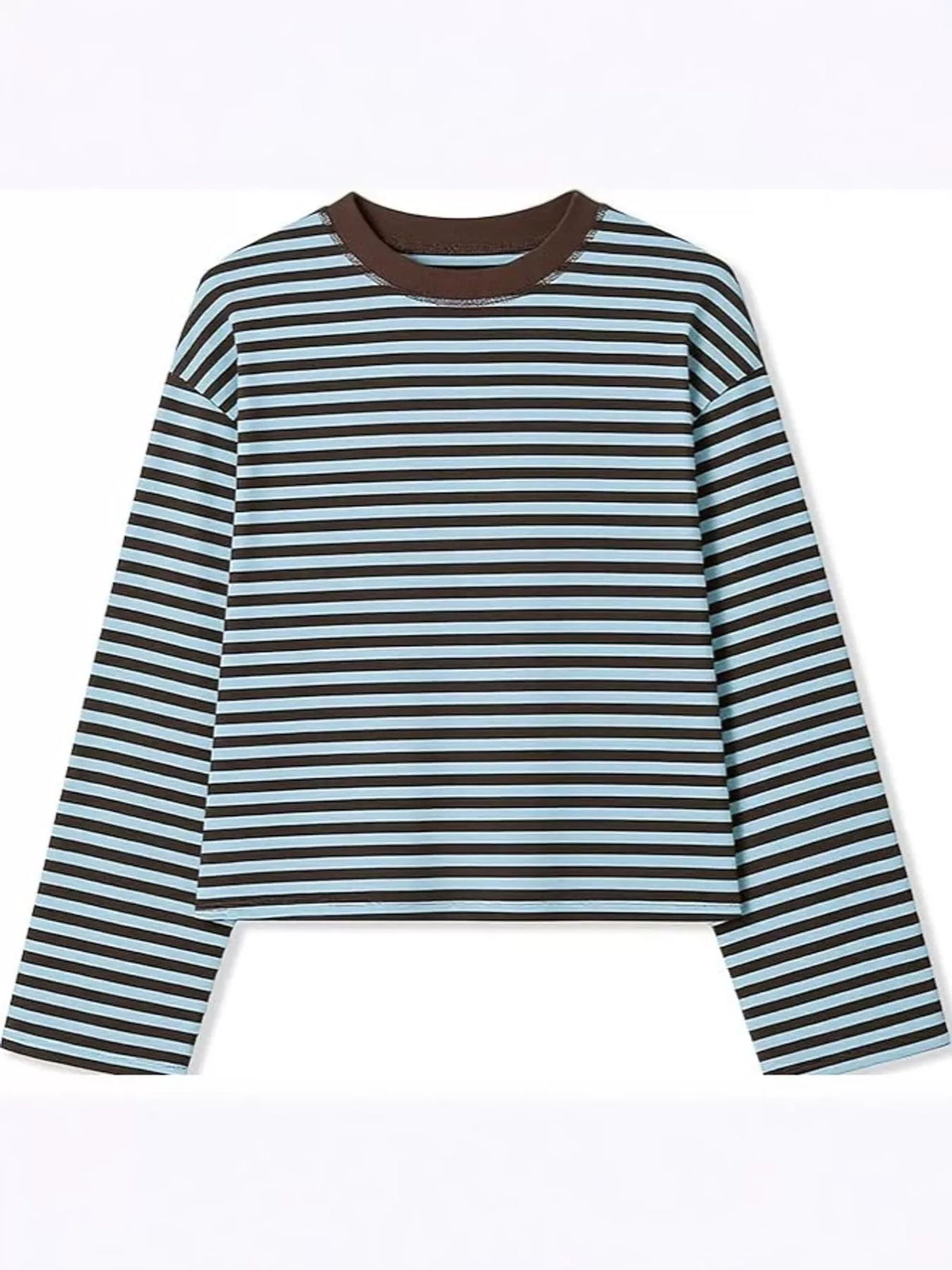Long Sleeve Crew Neck T-Shirt — garment front