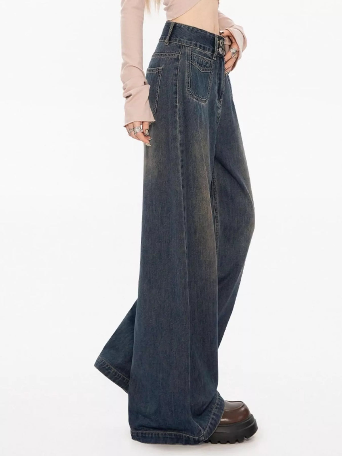 Wide-leg jeans