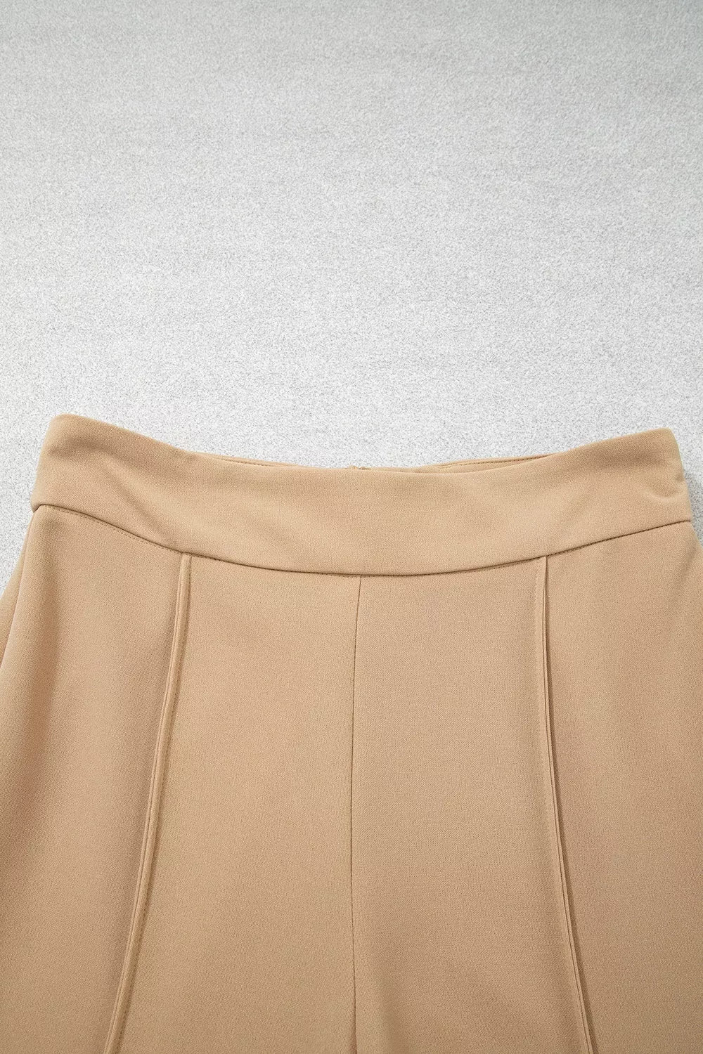 Trendsi High Waist Full Length Regular Fit Pants -