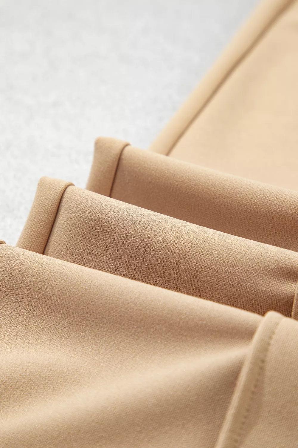 Trendsi High Waist Full Length Regular Fit Pants -