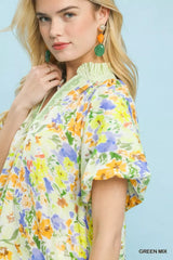 Trendsi Umgee Watercolor Floral Top -