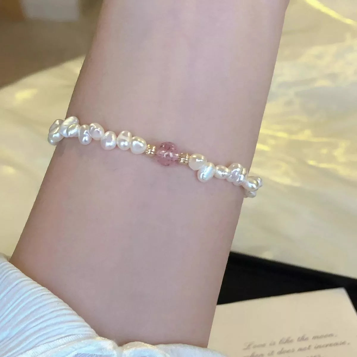 Trendsi Pearl & Crystal Bracelet -