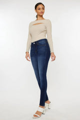 Trendsi Kancan Mid Rise Gradient Skinny Jeans -