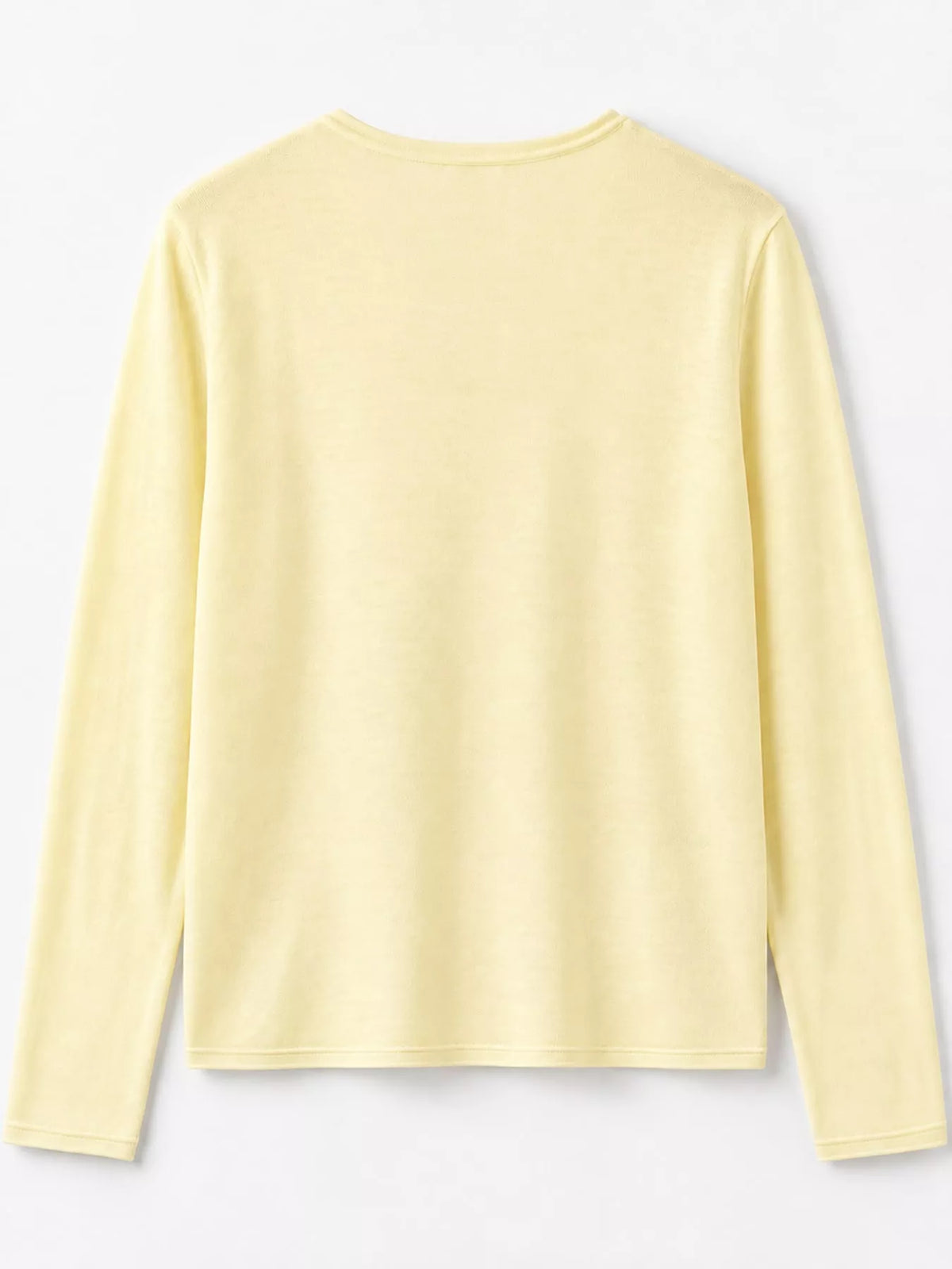 Round neck long sleeve cardigan, product view