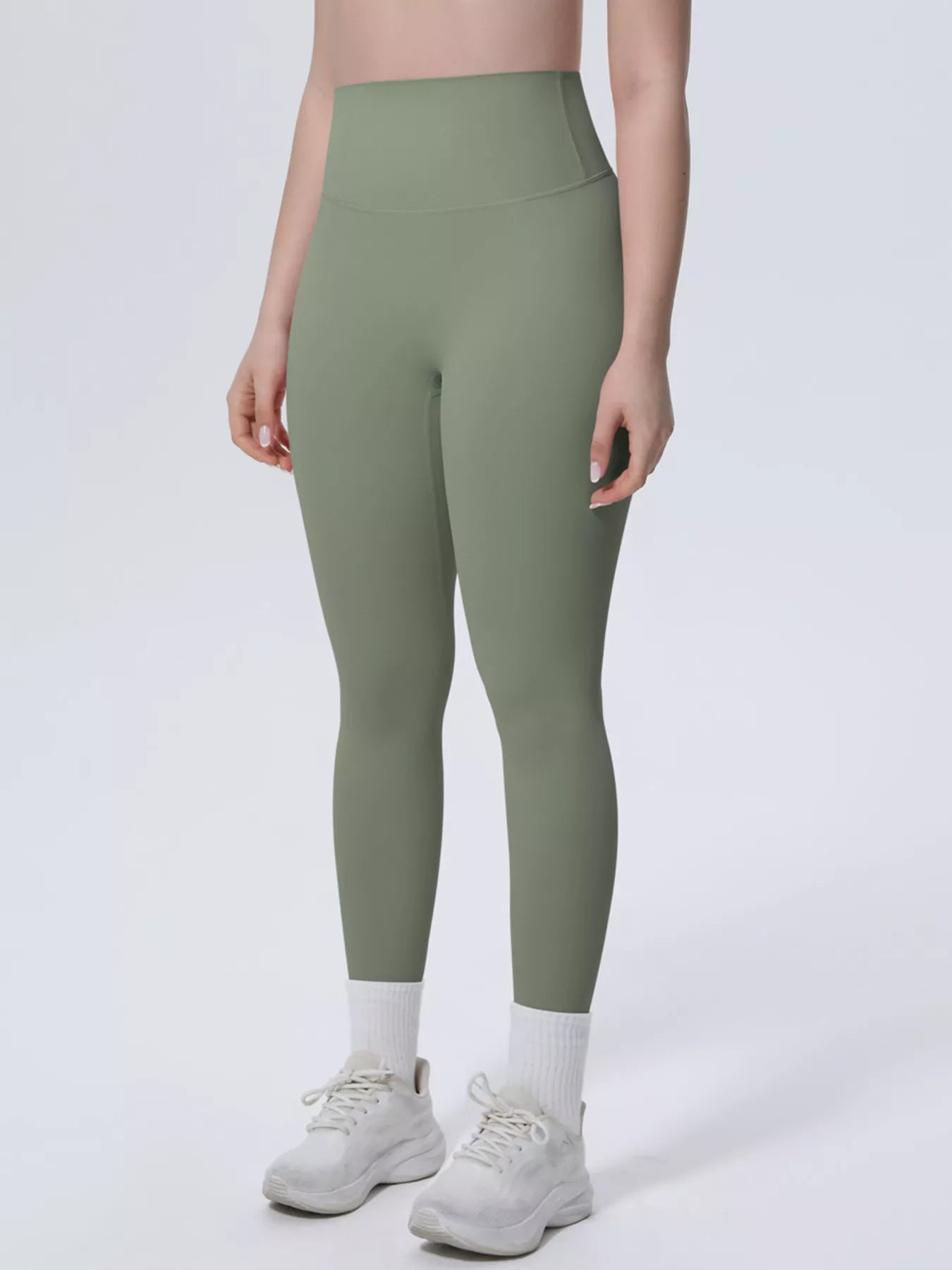 Trendsi High-Waisted Seamless Active Leggings -