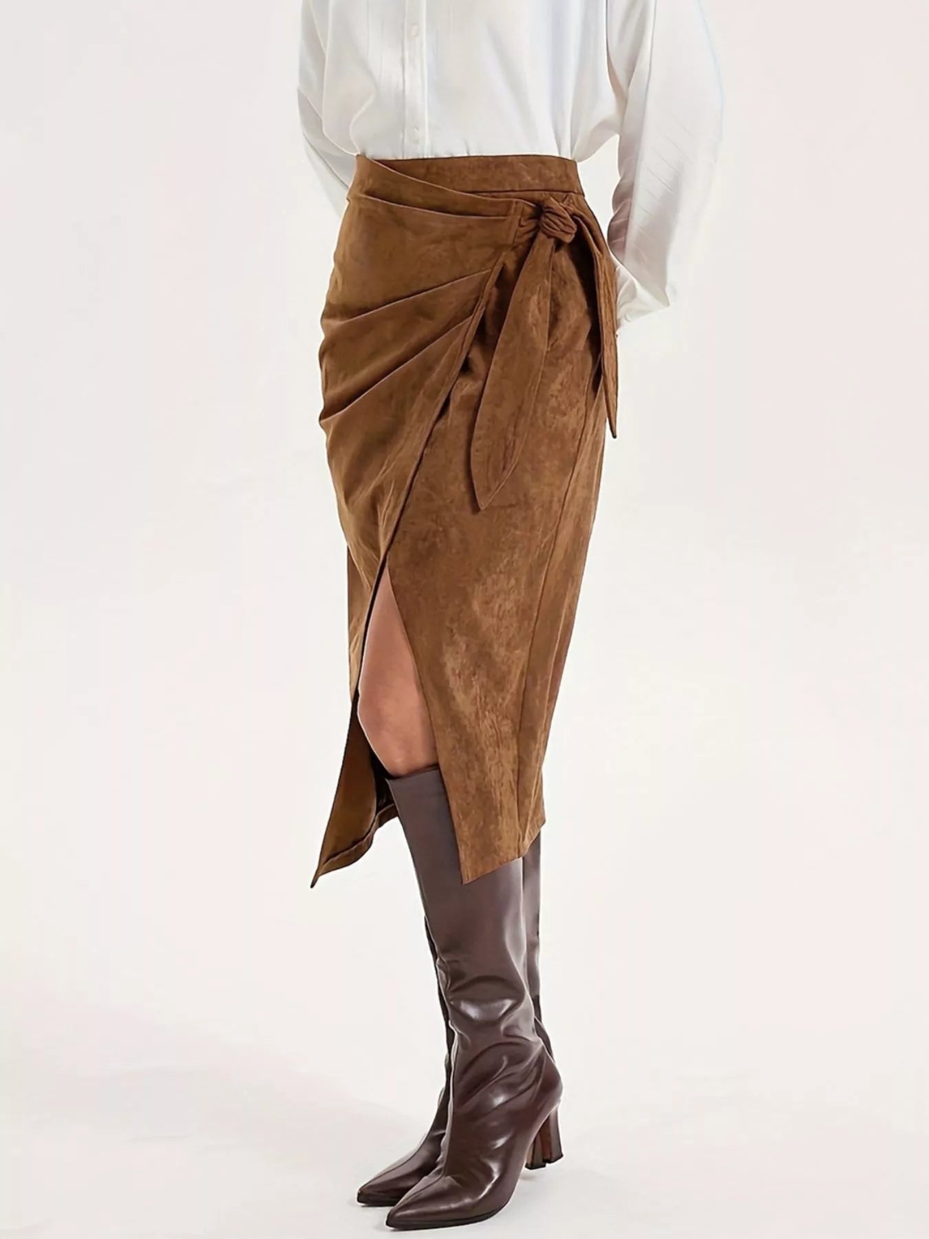 Trendsi Wrap Midi Skirt -