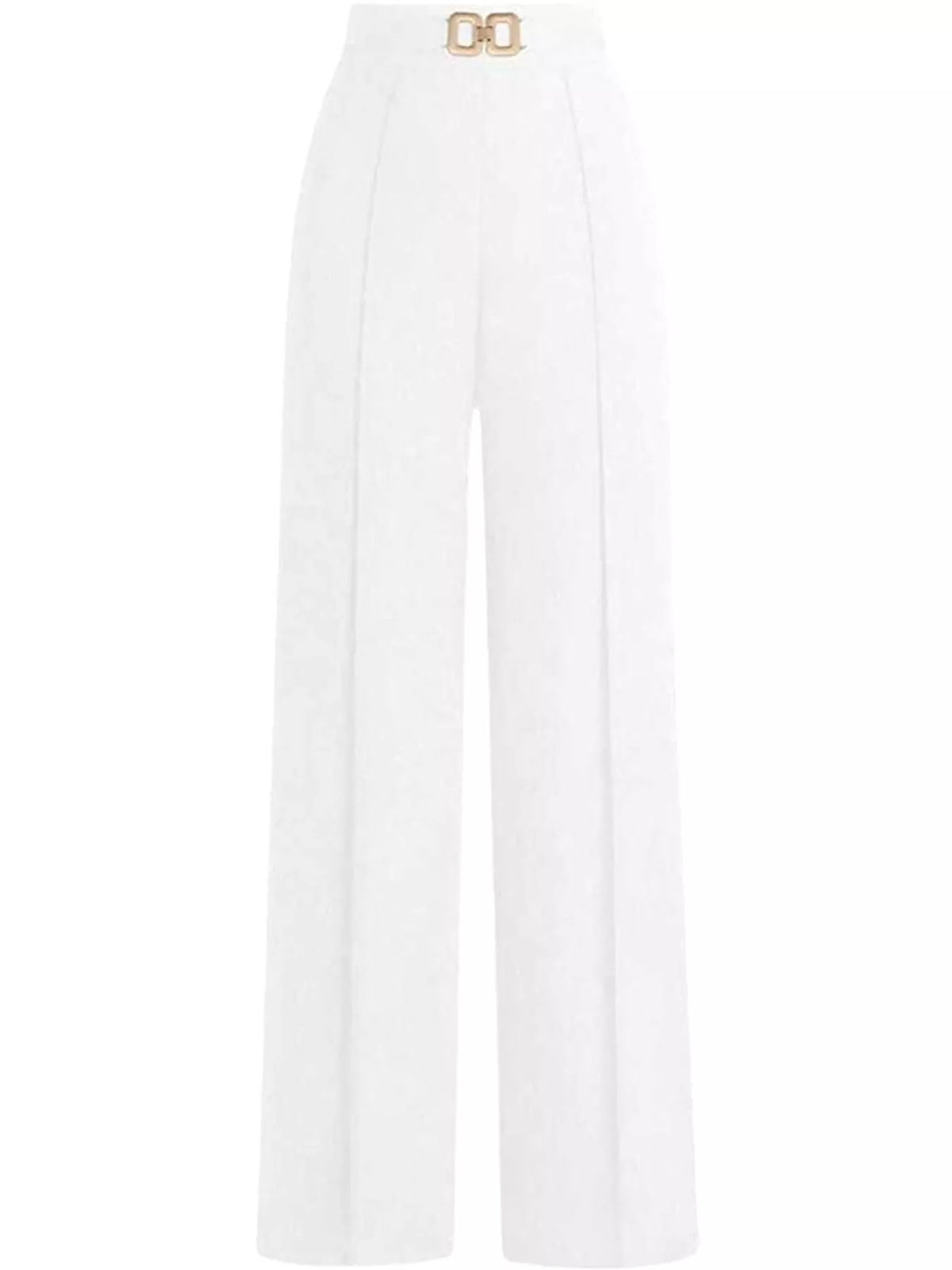 Wide-leg pants, white front