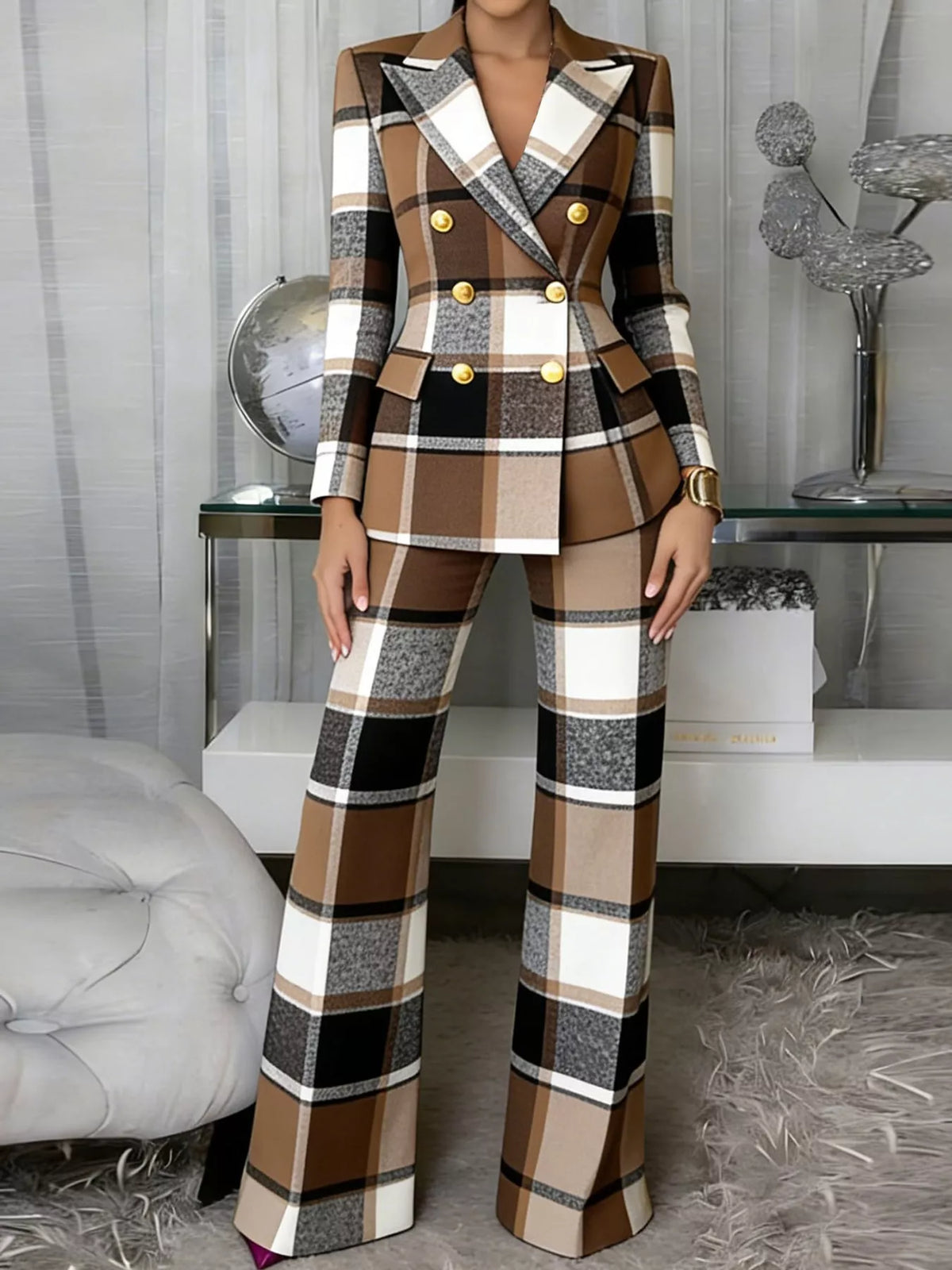 Blazer and pants set