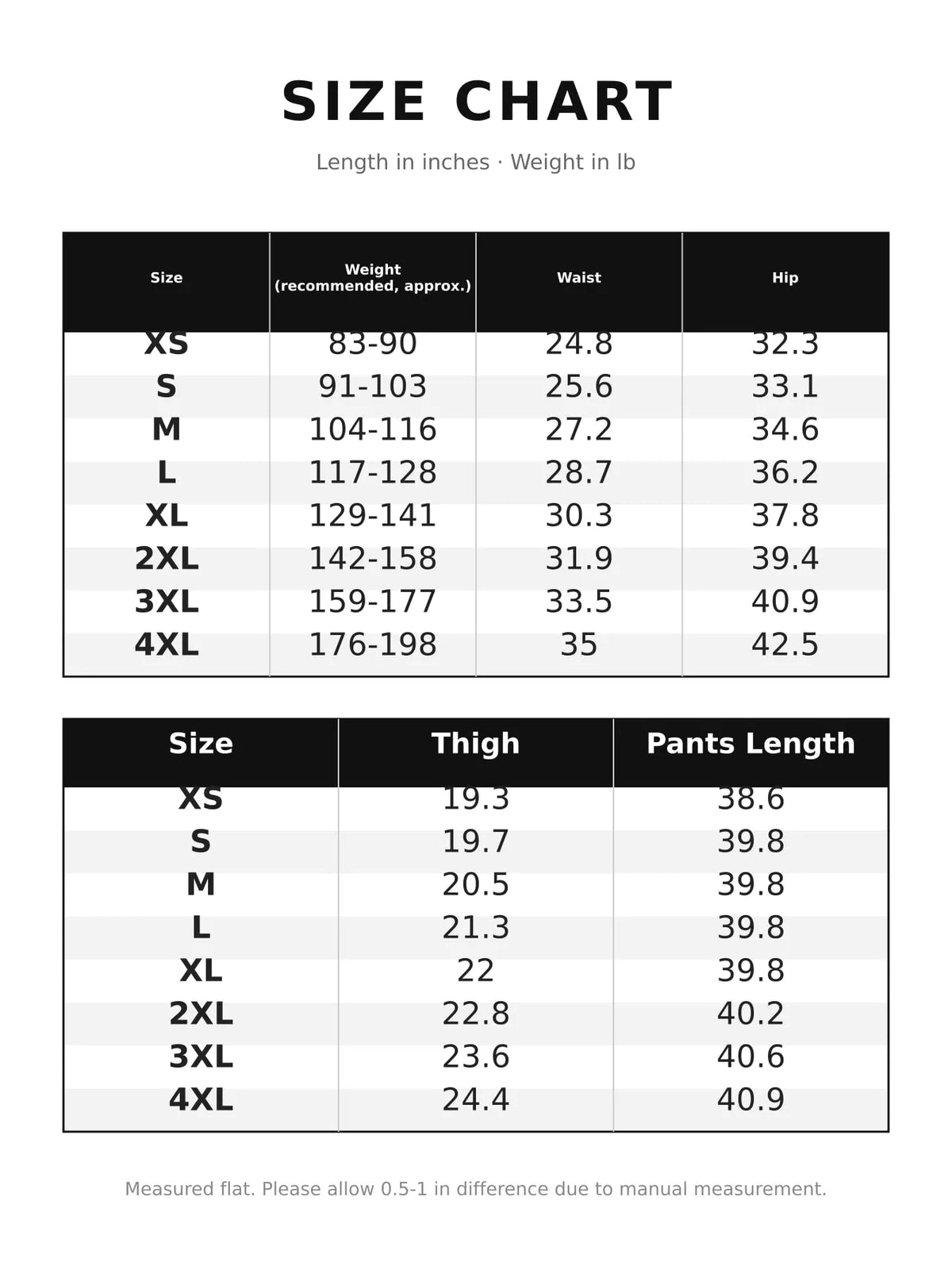 Size chart for low-rise contrast-stitch flared jeans