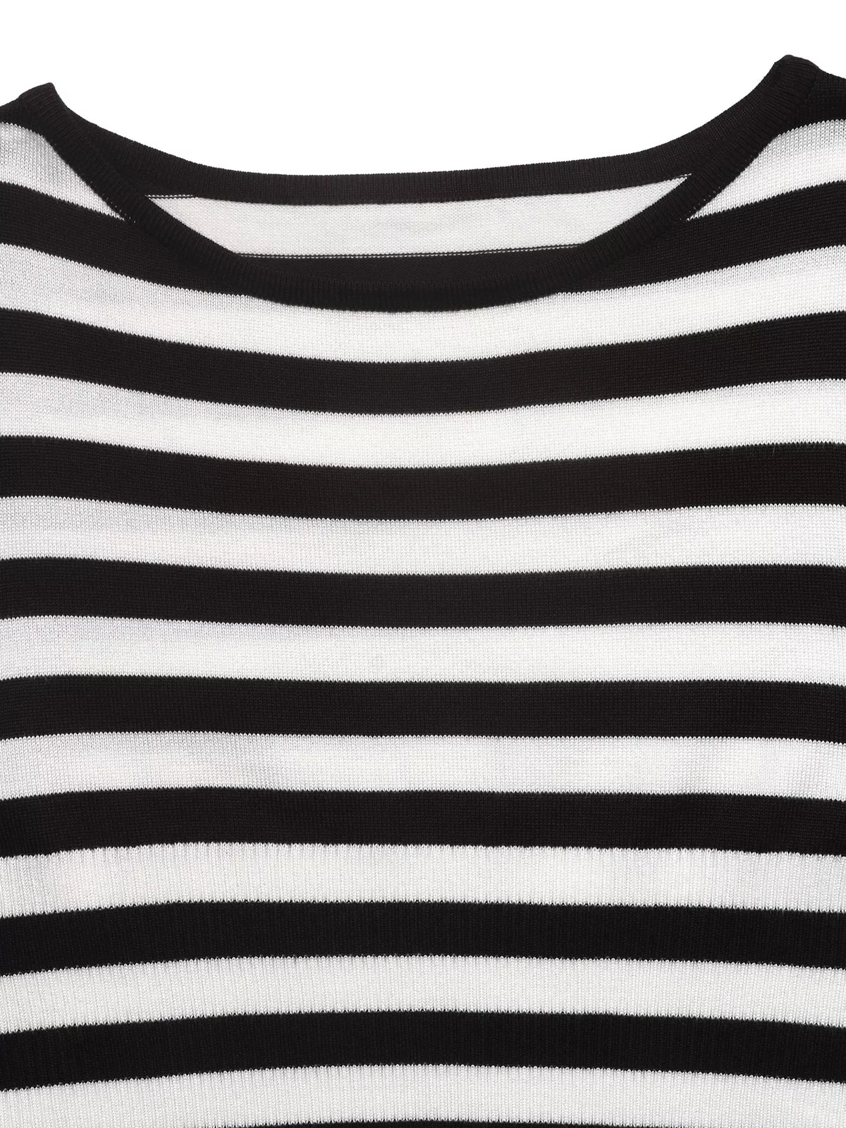 Trendsi Striped Long Sleeve Knit Top -