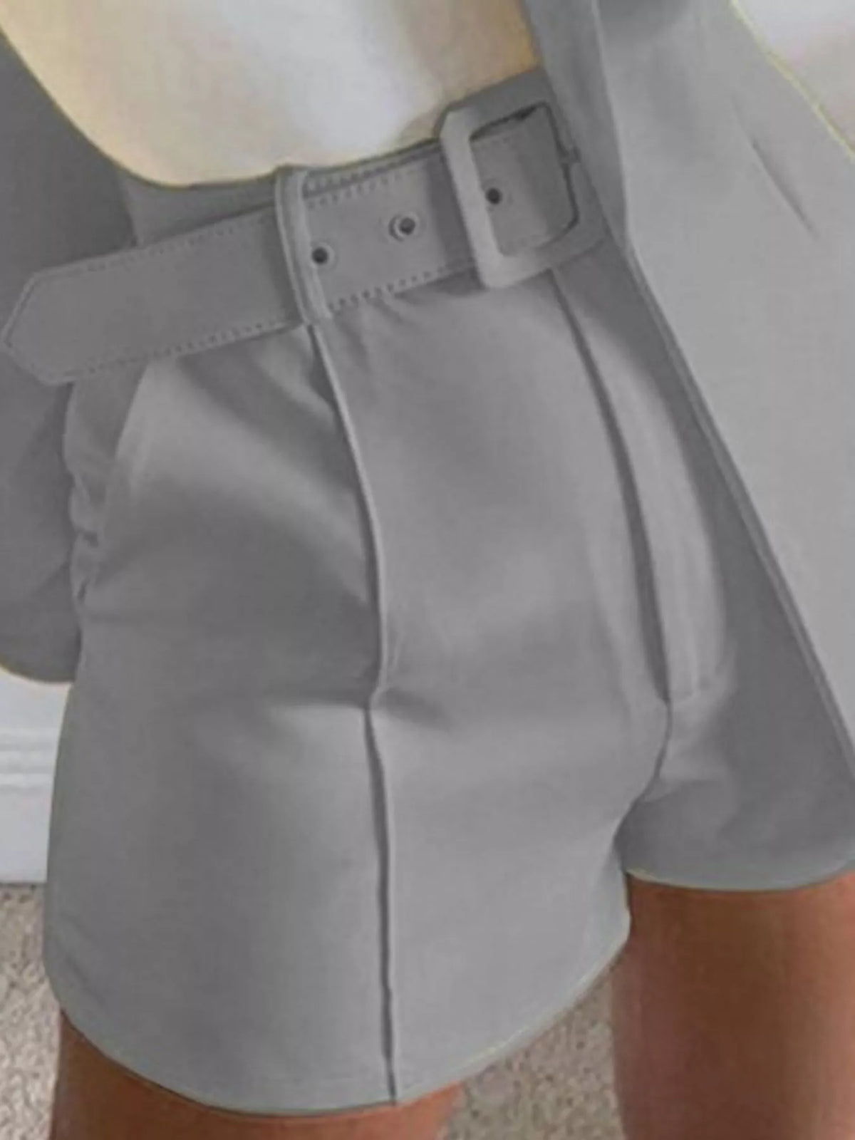 Collared long sleeve outfit set, construction and design details