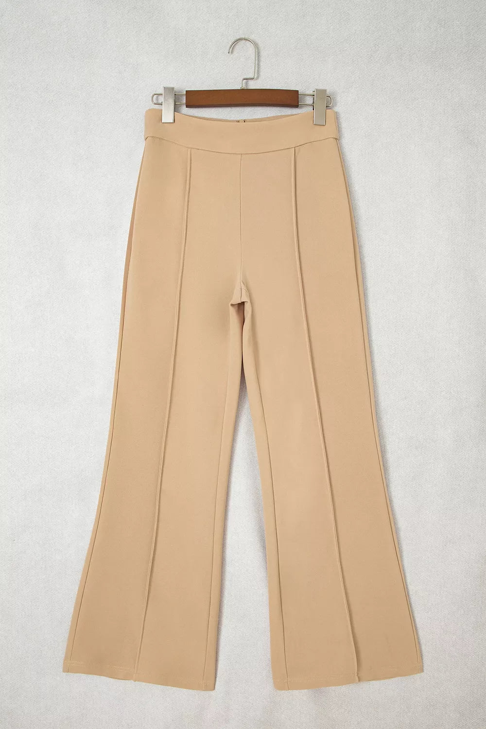 Trendsi High Waist Full Length Regular Fit Pants -