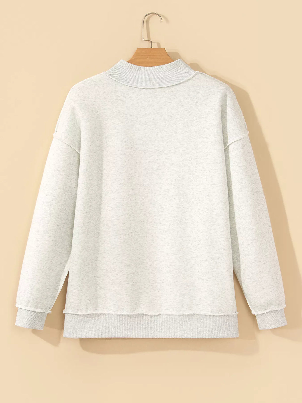 MERRY tunic sweatshirt, hanging back