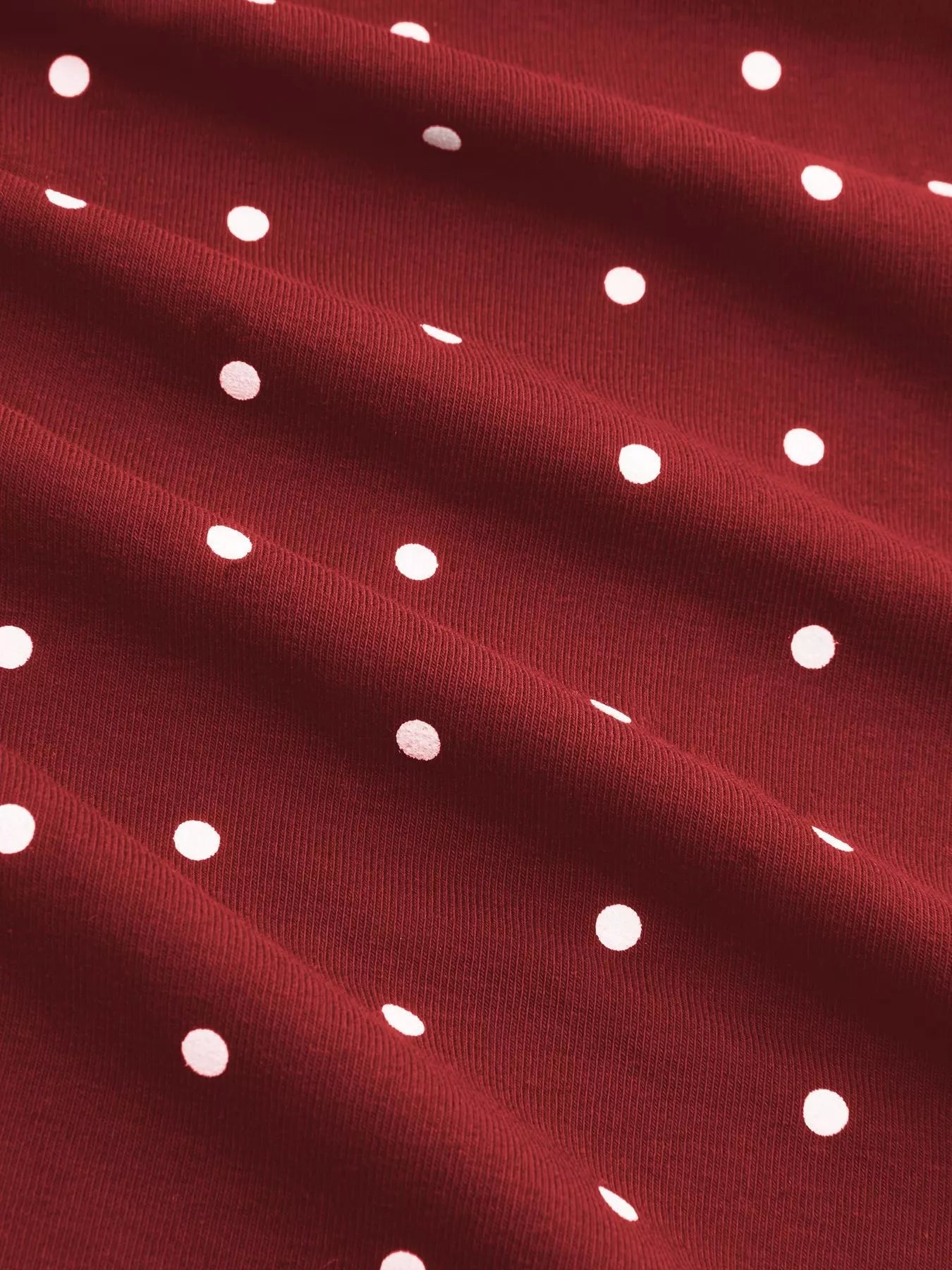 Trendsi Polka Dot Flare Sleeve Mini Dress -