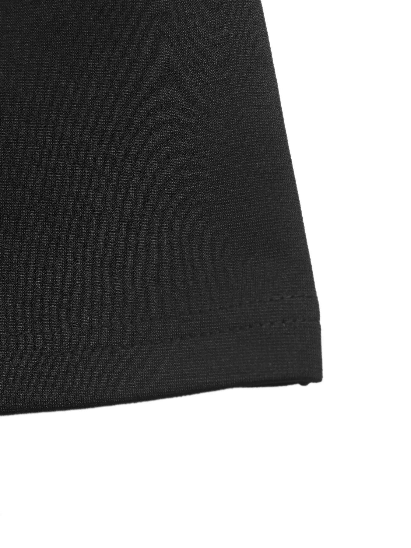 Trendsi Cutout Back Long Sleeve Bodycon Mini Dress -