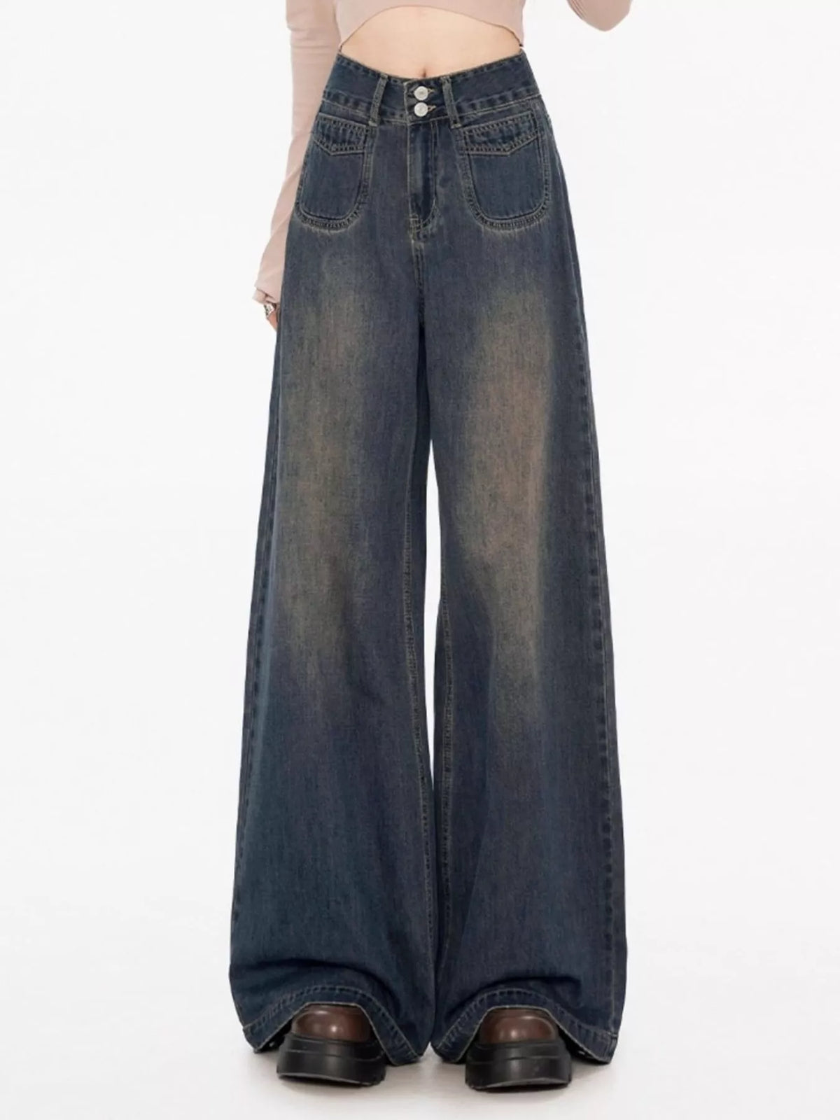 Wide-leg jeans