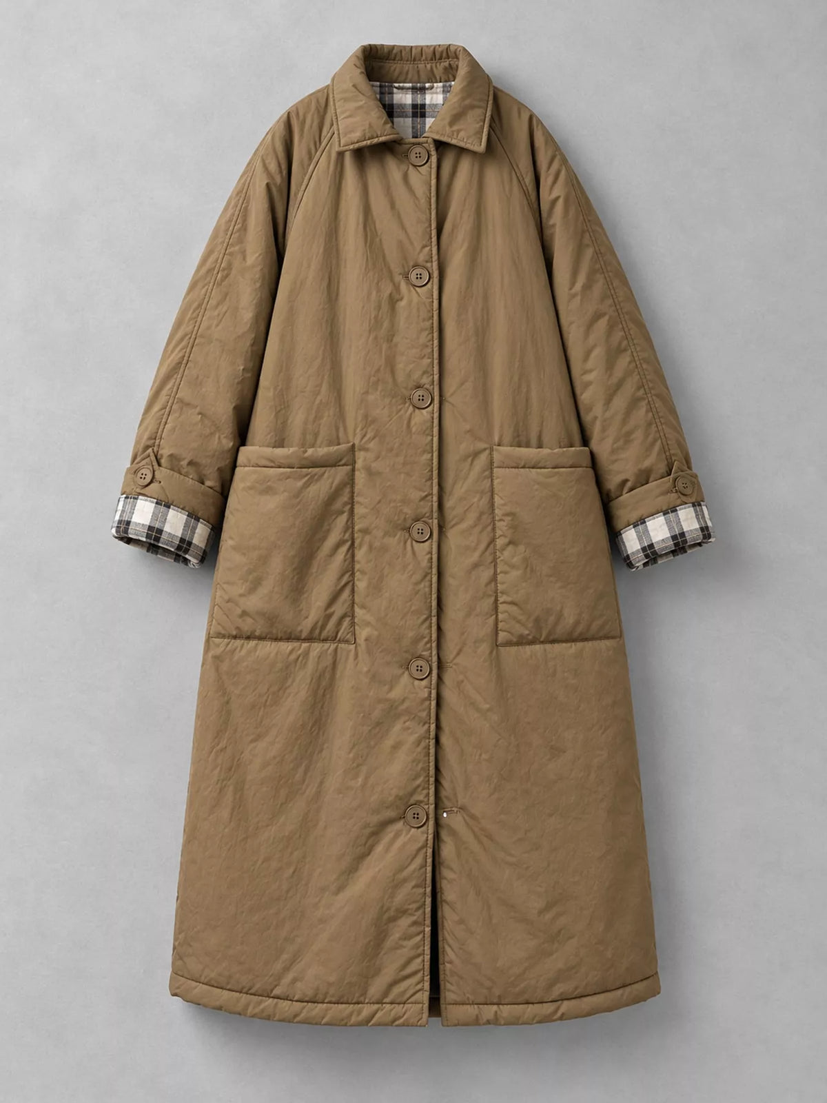Long-sleeve coat, product view