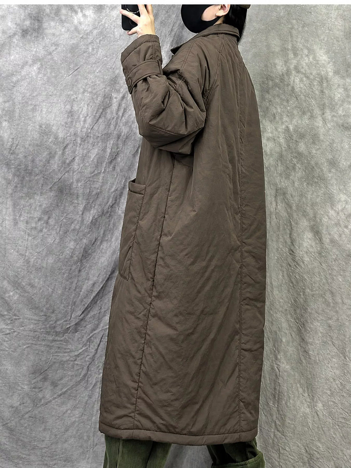 Long-sleeve coat