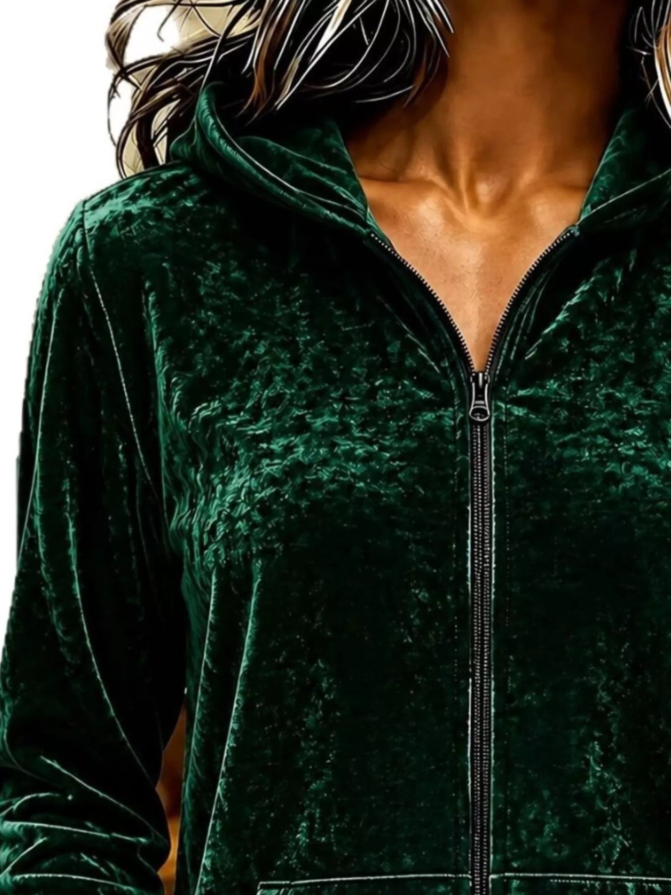 Women's hoodie – product view 2