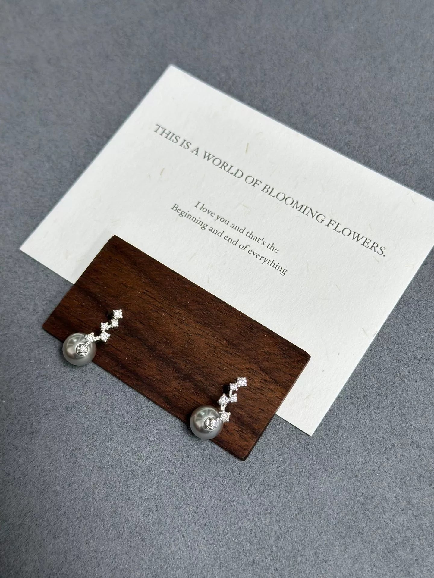 Trendsi 925 Sterling Silver Zircon Earrings -