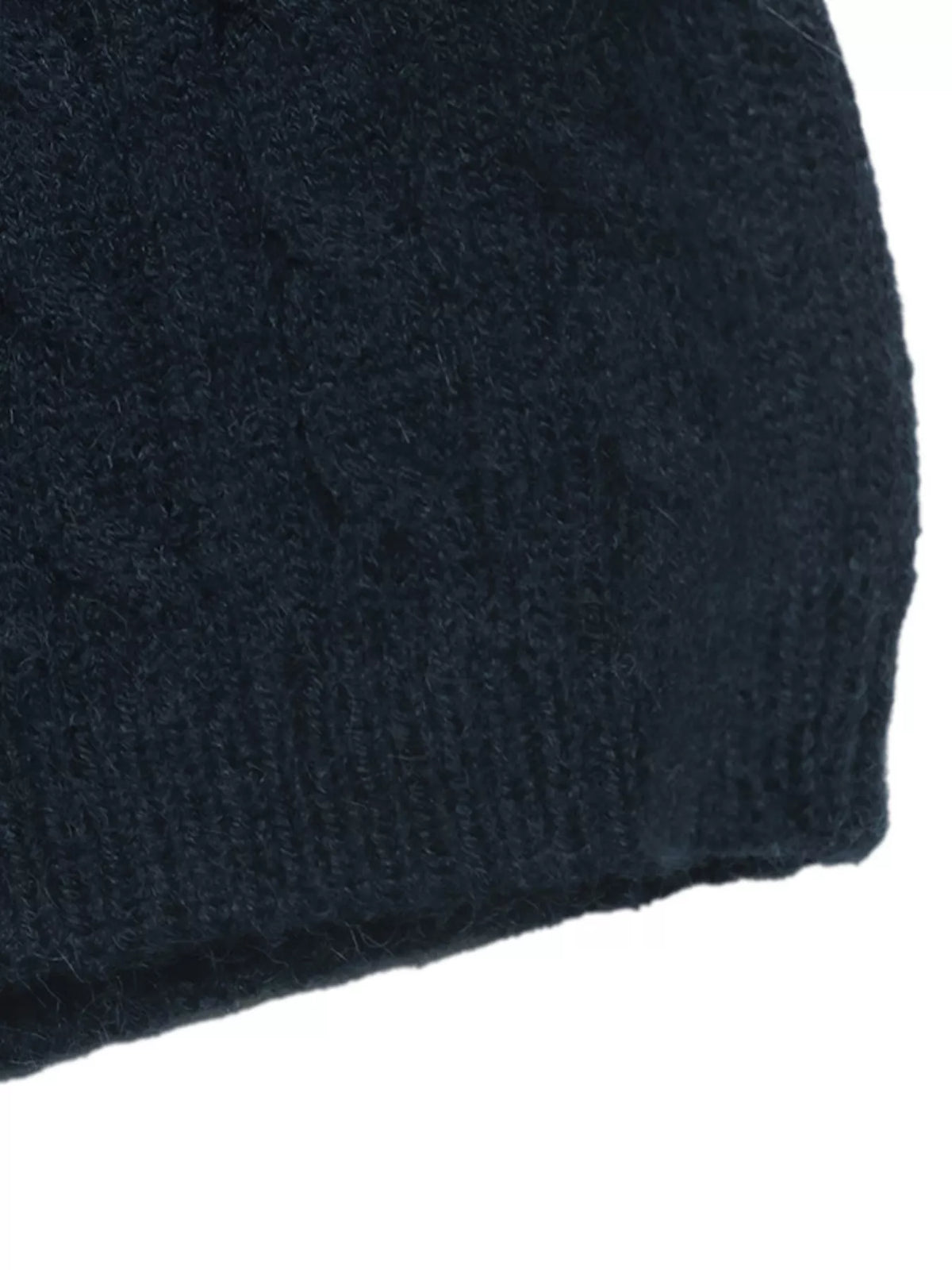 Trendsi Cable Knit Contrast Collar Sweater -