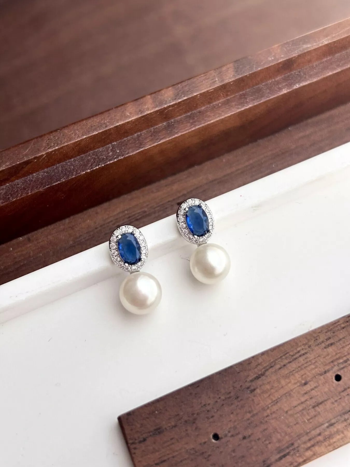 Trendsi Pearl Drop Earrings -