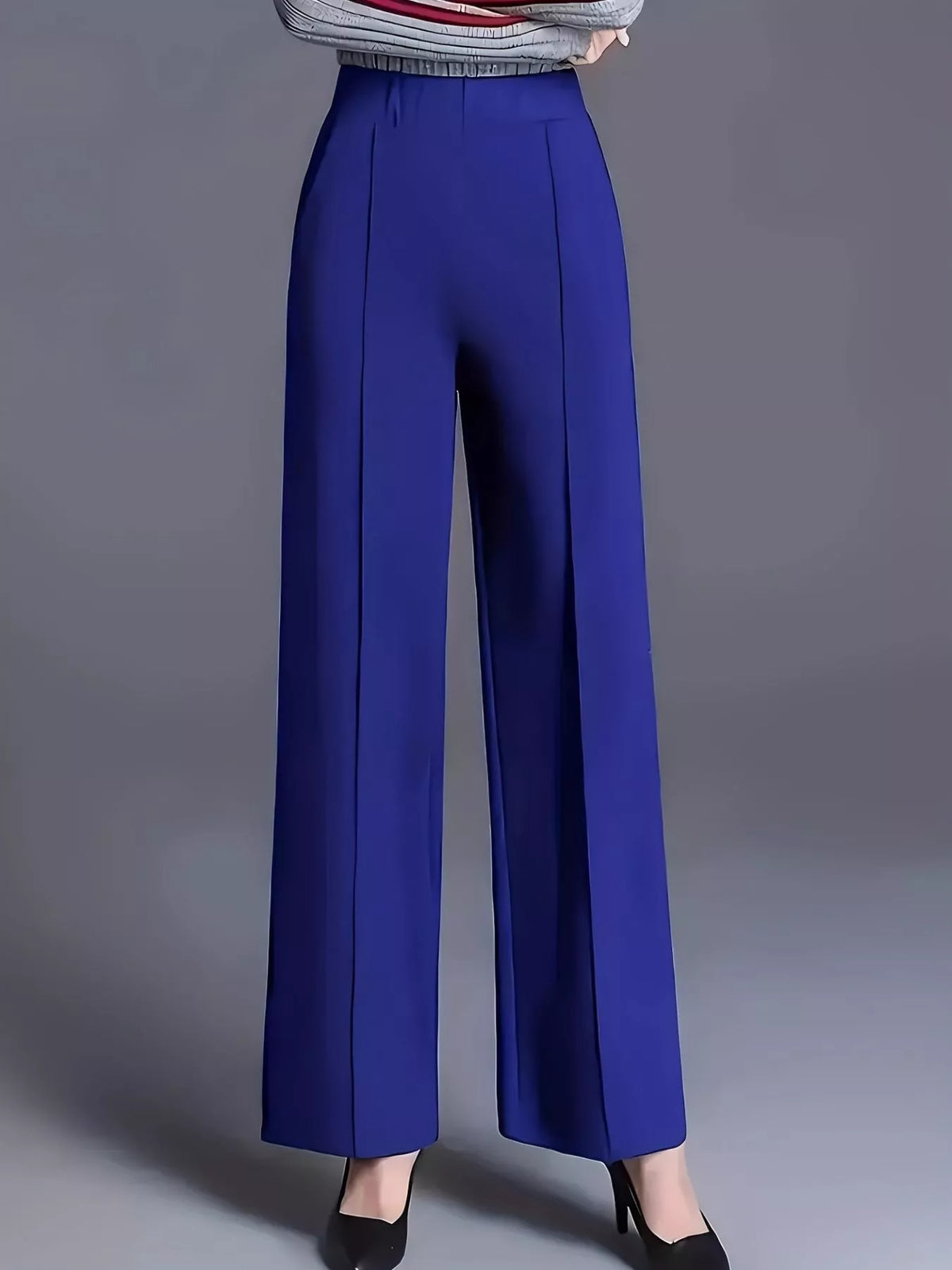 Trendsi High Waist Wide Leg Pants -