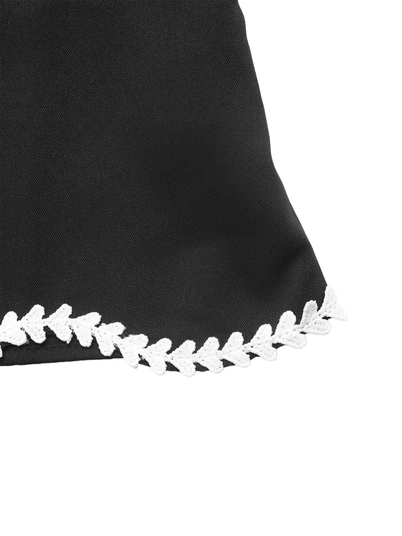 Trendsi Contrast Trim Flare Sleeve Blouse -