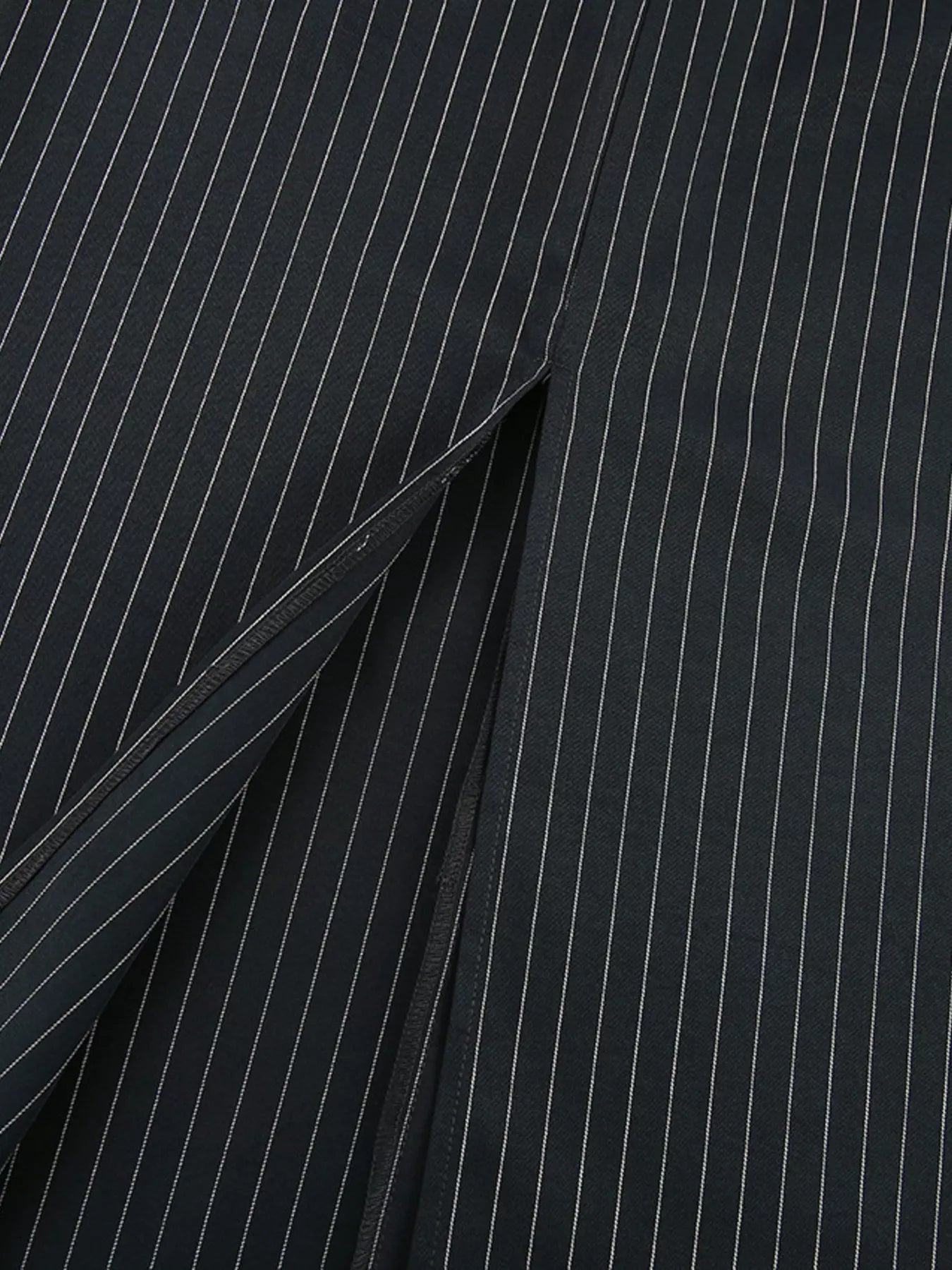 Trendsi Slit Striped Maxi Skirt -
