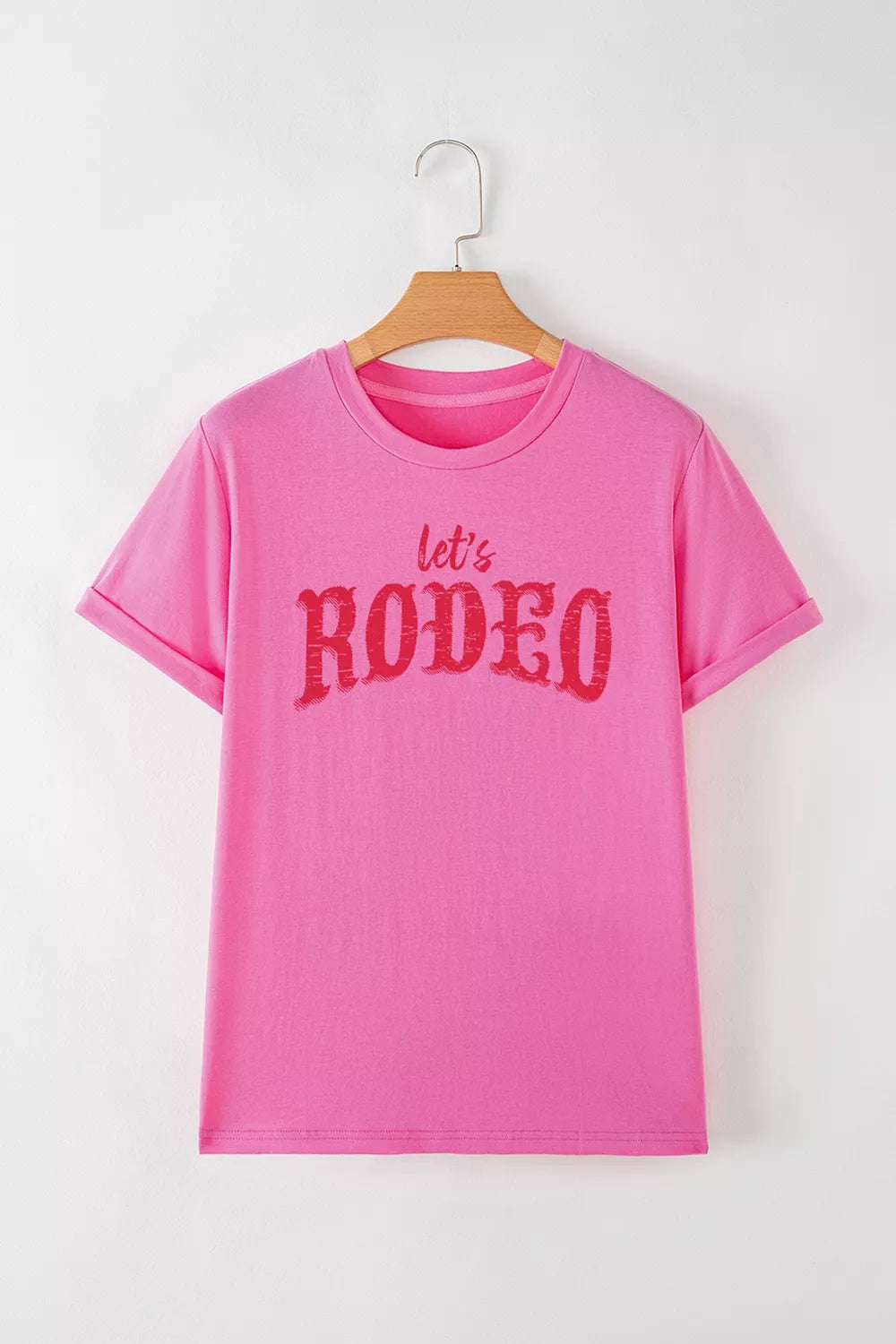 Trendsi Letter Graphic Short Sleeve T-Shirt -