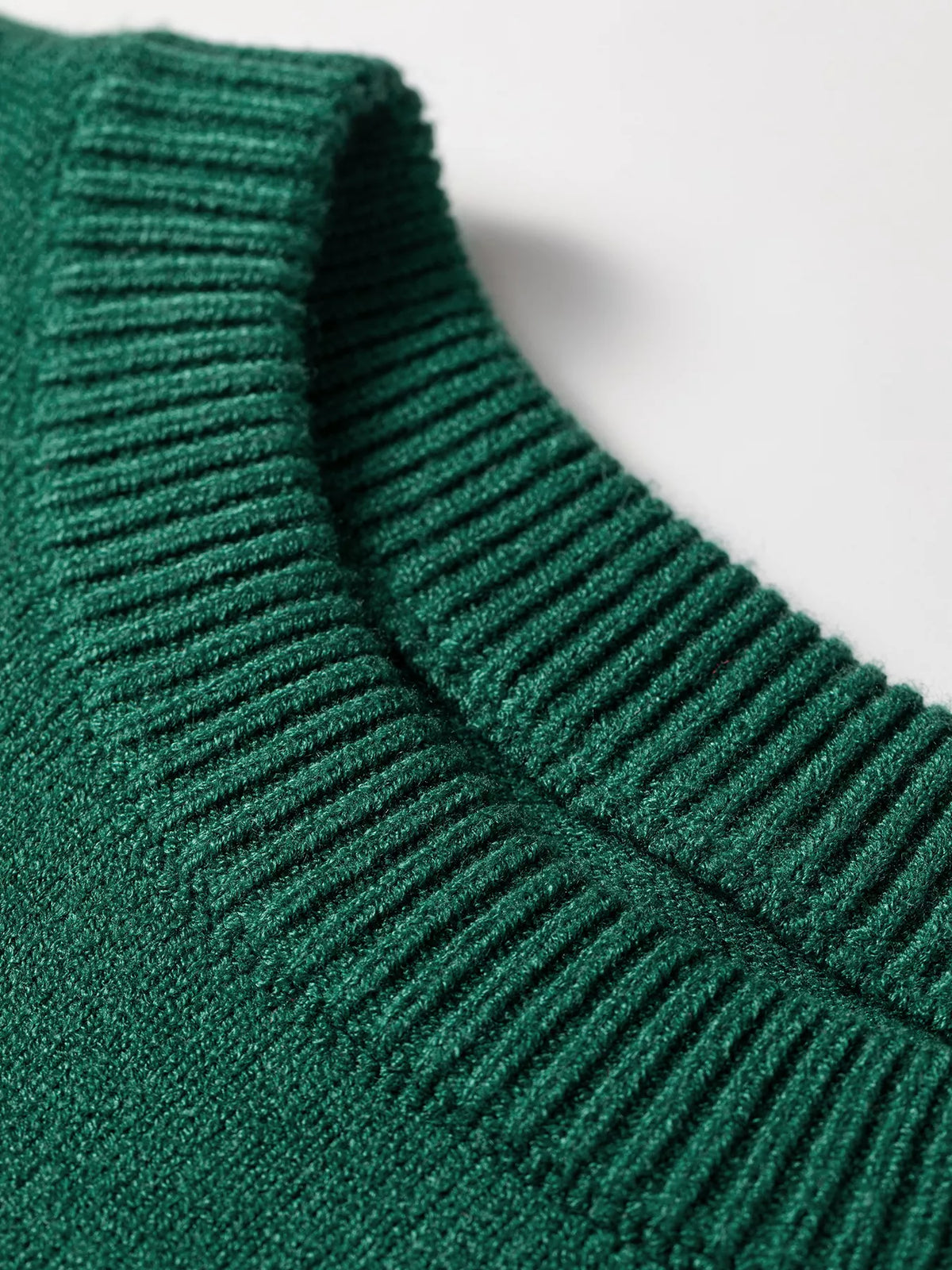 Santa Baby sweater, crew neck close up
