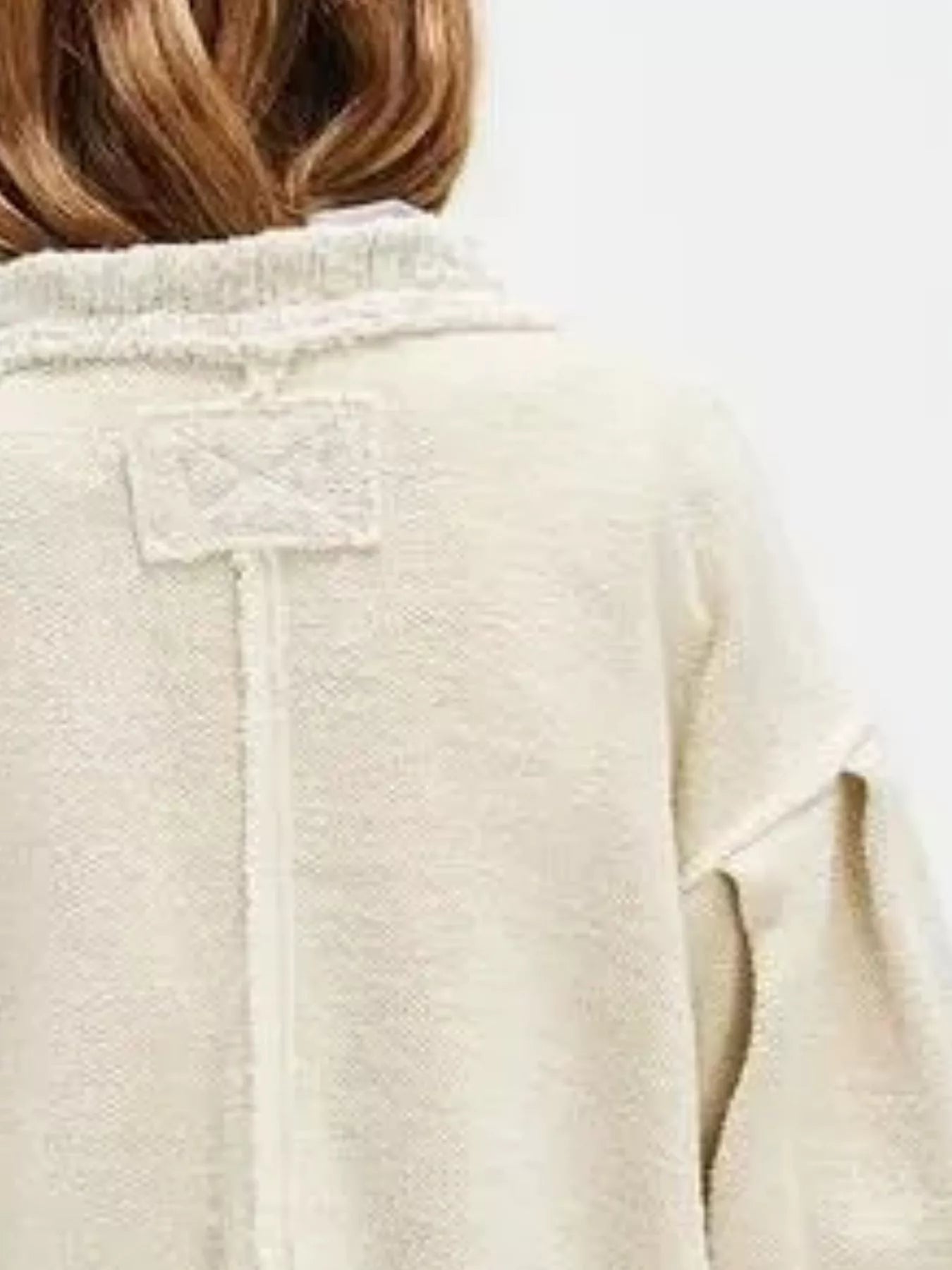 Trendsi Snap Down Dropped Shoulder Cardigan -