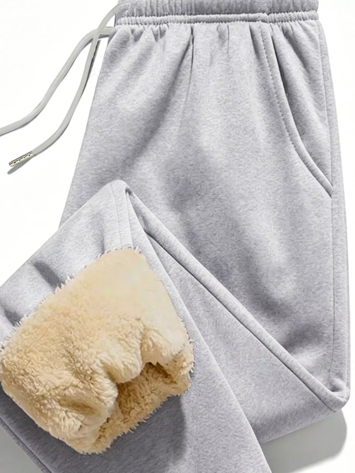 Trendsi Fleece-Lined Thermal Pants -