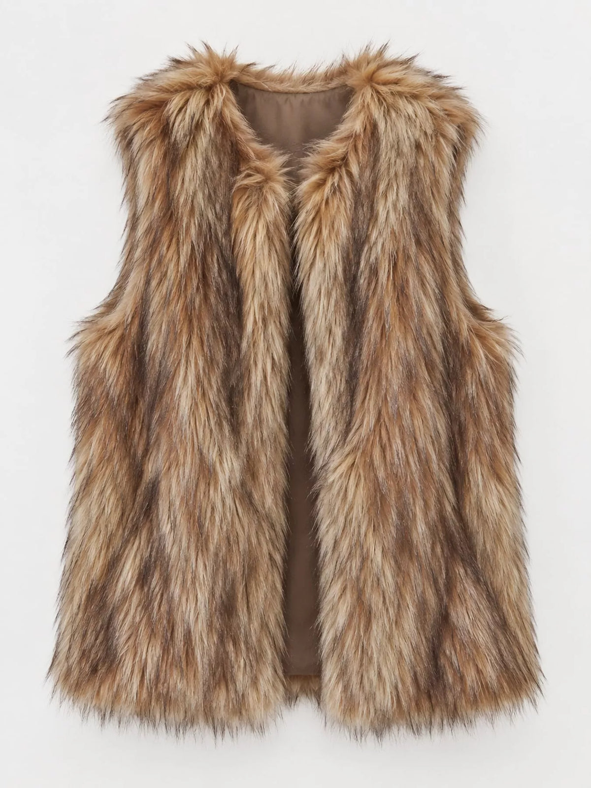 Sleeveless vest, back view