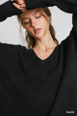 Trendsi Umgee Wool Blended Pullover Sweater -