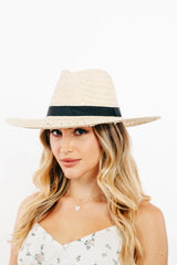Trendsi Fame Basket Weave Straw Sun Hat -