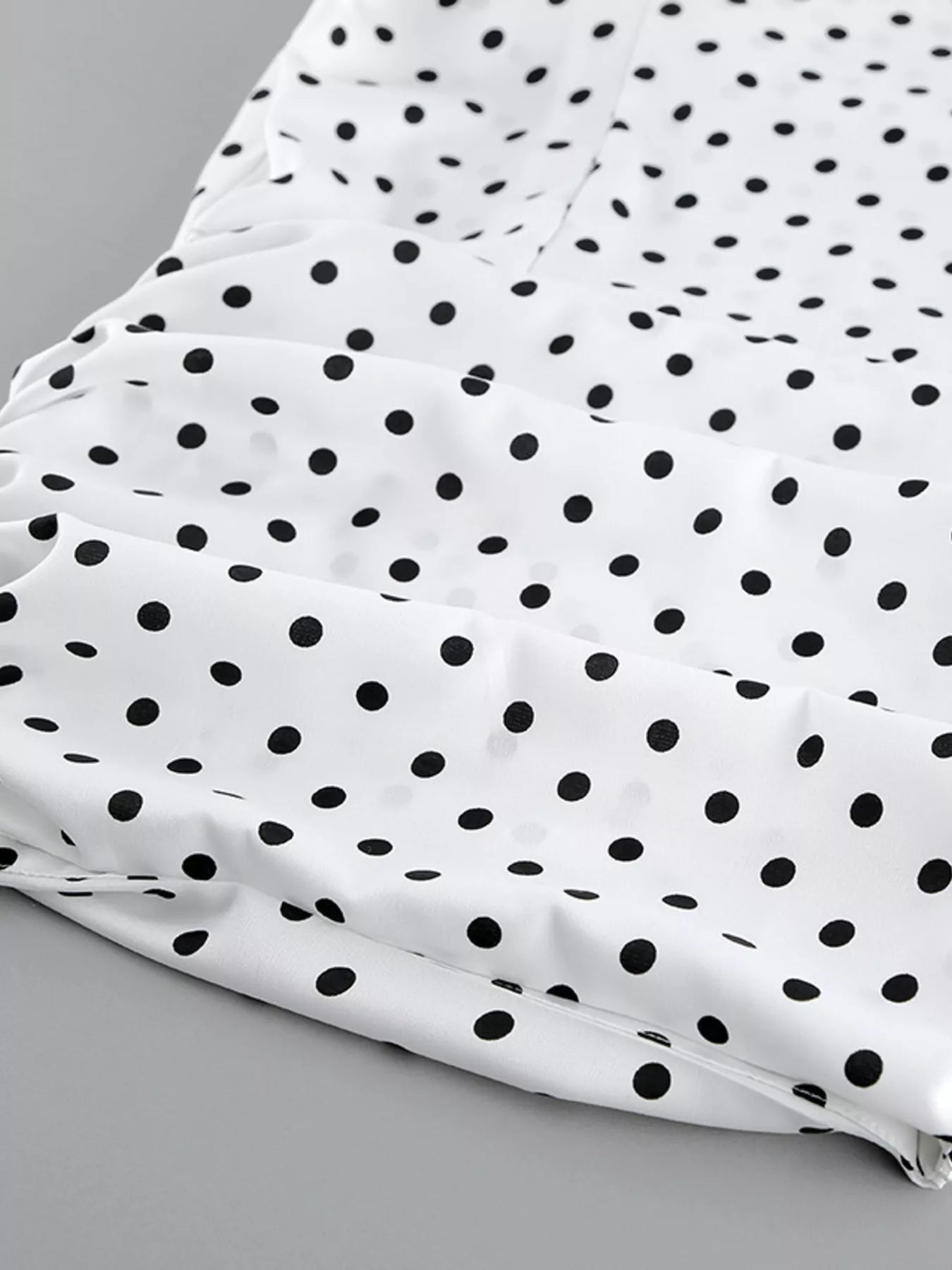 Trendsi Polka Dot Mermaid Maxi Skirt -