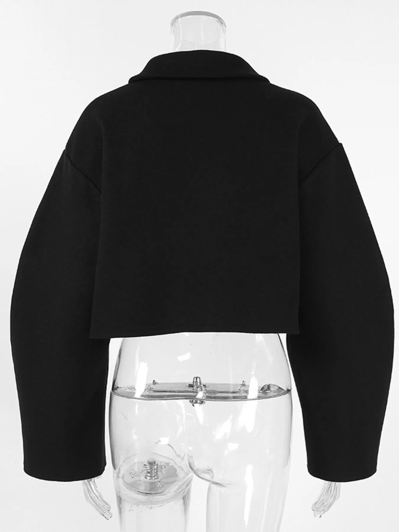 Trendsi Zip Up Cropped Jacket -