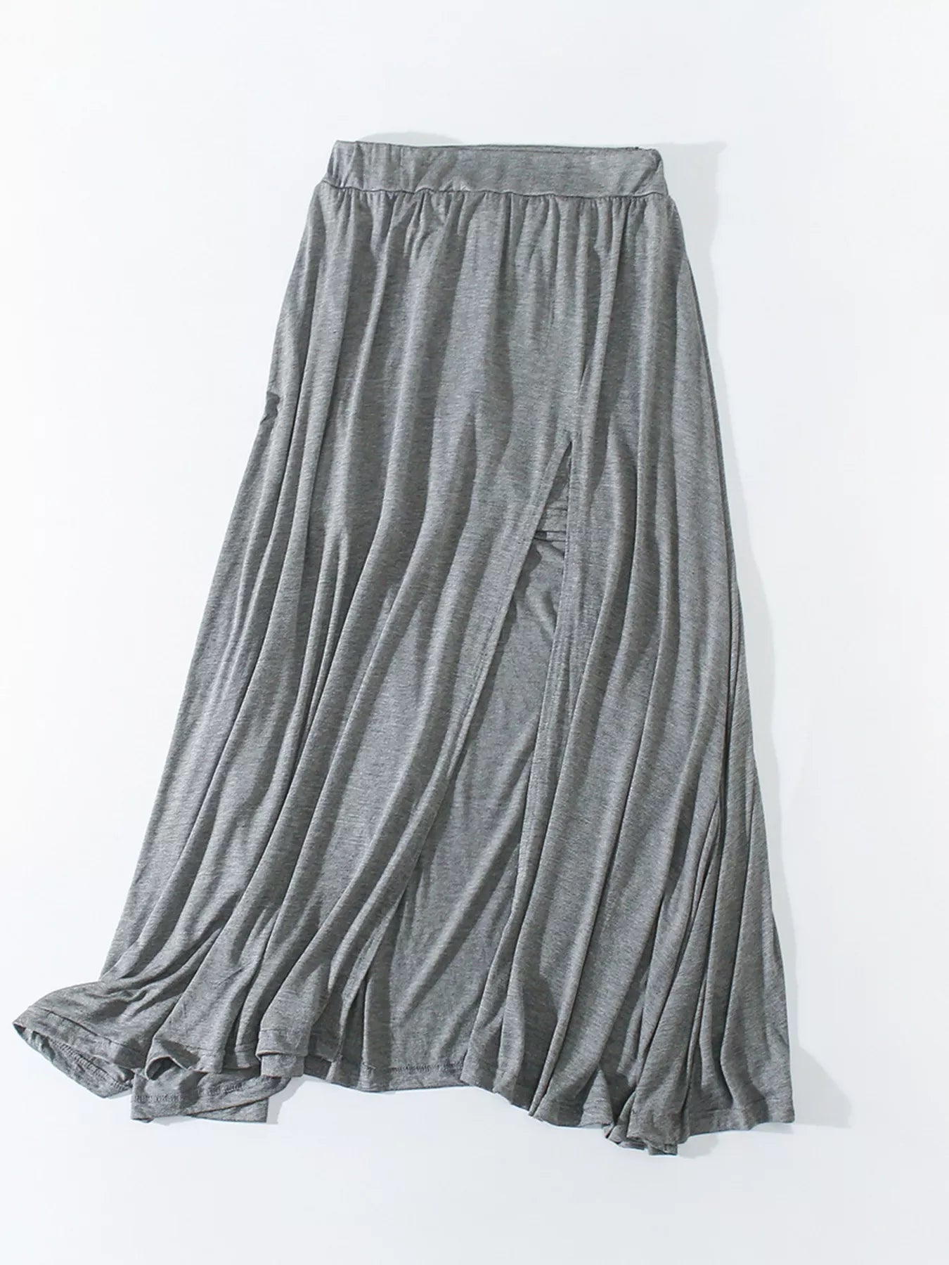 Trendsi A-Line Slit Maxi Skirt -