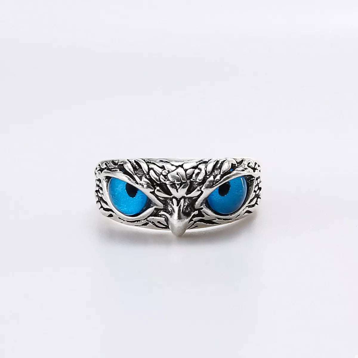 Trendsi Alloy Owl Eyes Ring -