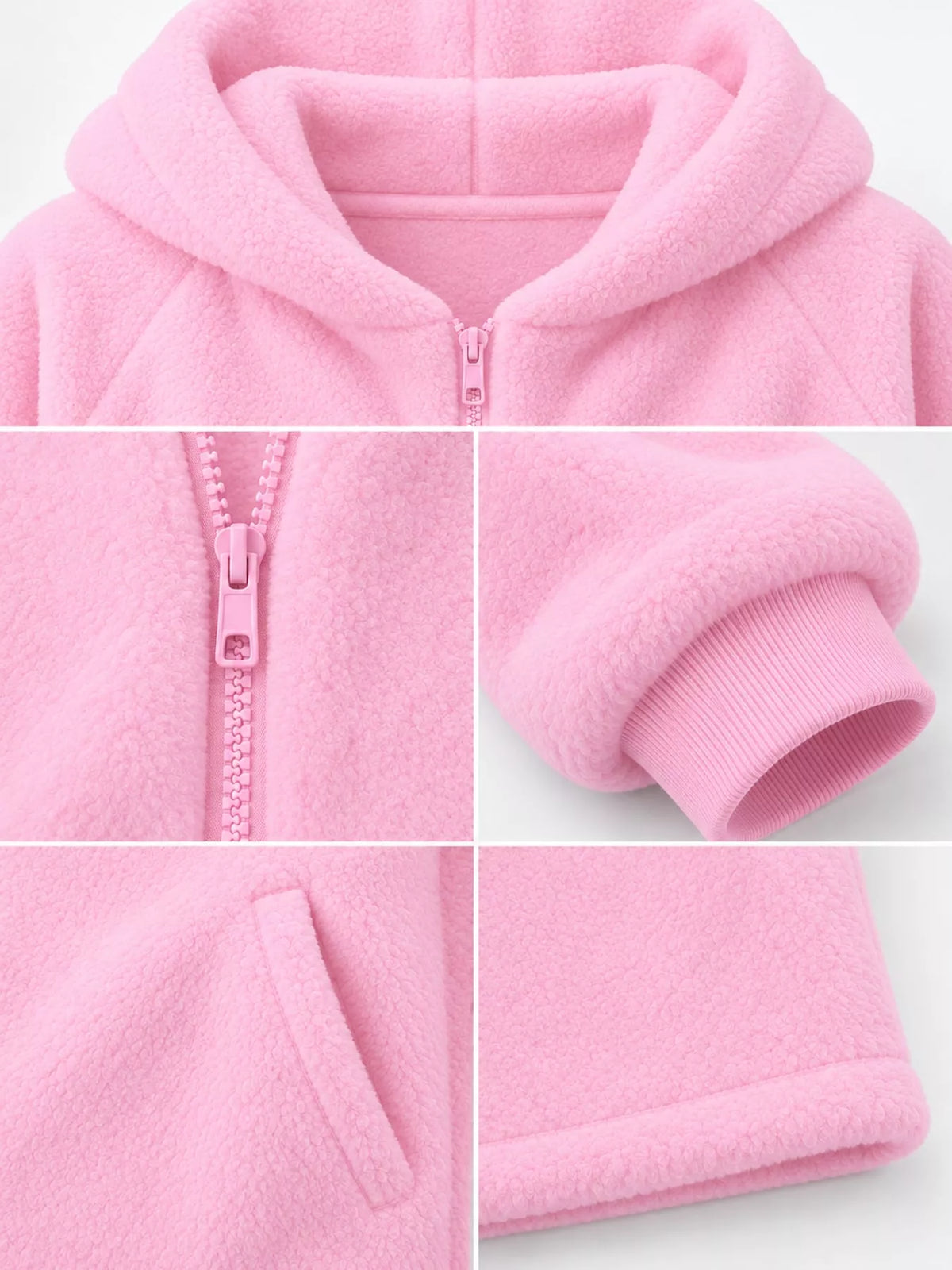 Long-sleeve coat, garment detail