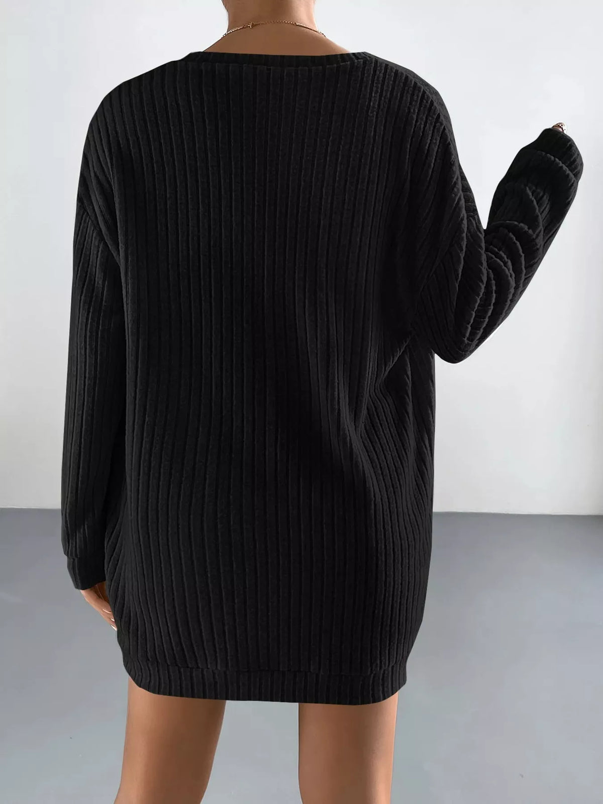 Trendsi 3-Piece Ribbed Knit Cardigan & Tube Top and Shorts Set -