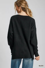Trendsi Umgee Wool Blended Pullover Sweater -