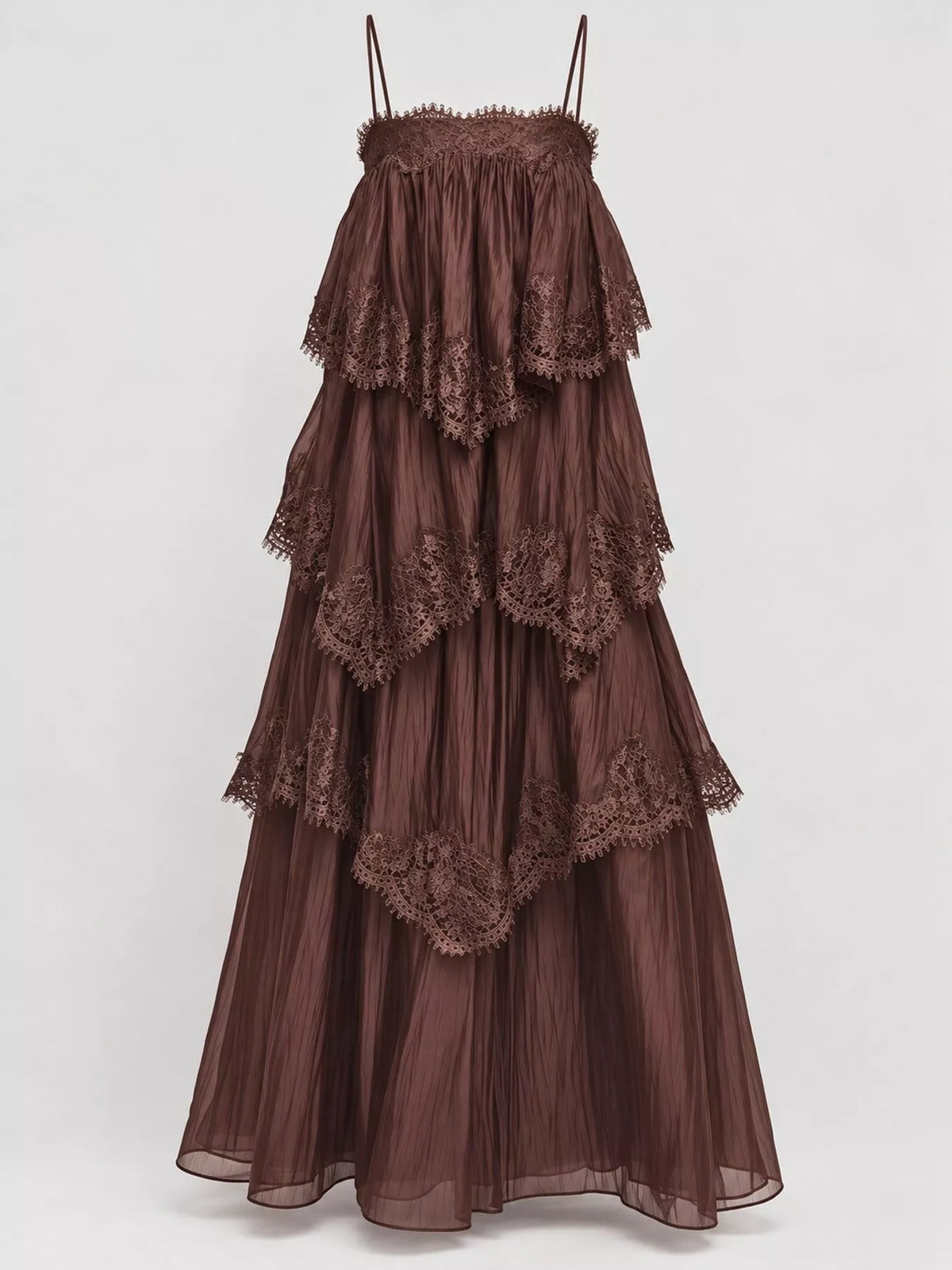 spaghetti-strap maxi dress, product view