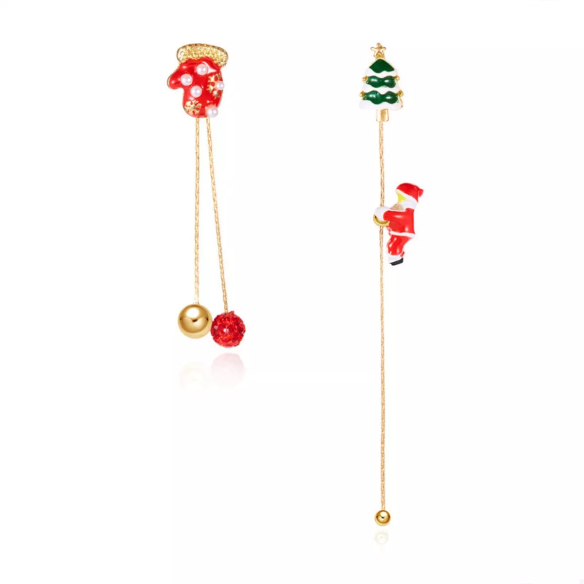 Trendsi Christmas Santa Drop Earrings -