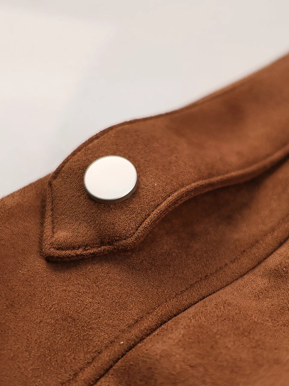 Trendsi Zip Up Dropped Shoulder Moto Jacket -