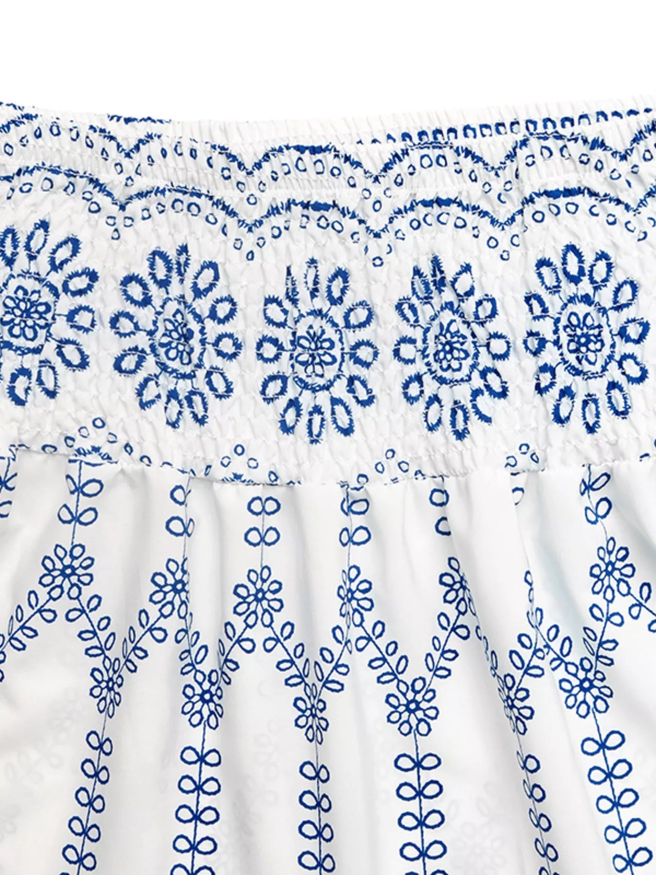 Trendsi Printed Tiered Maxi Skirt -