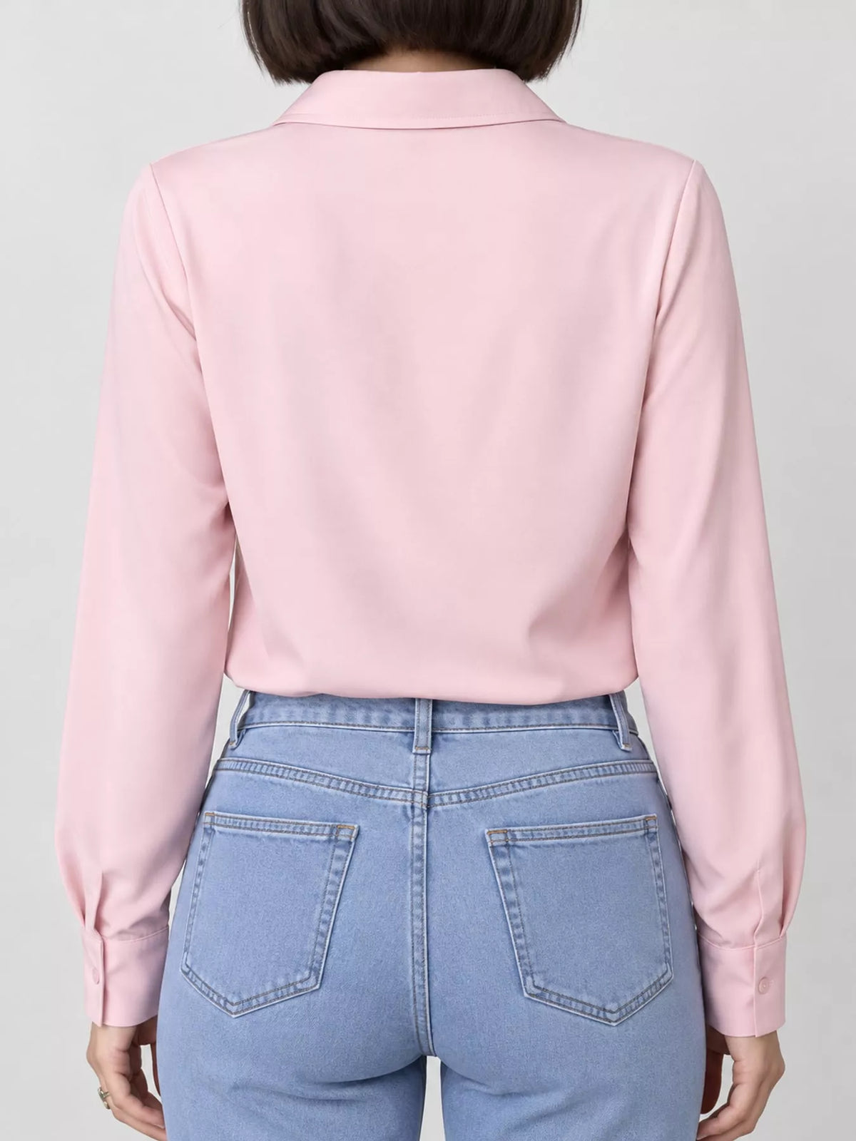 Button-up shirt, pink back