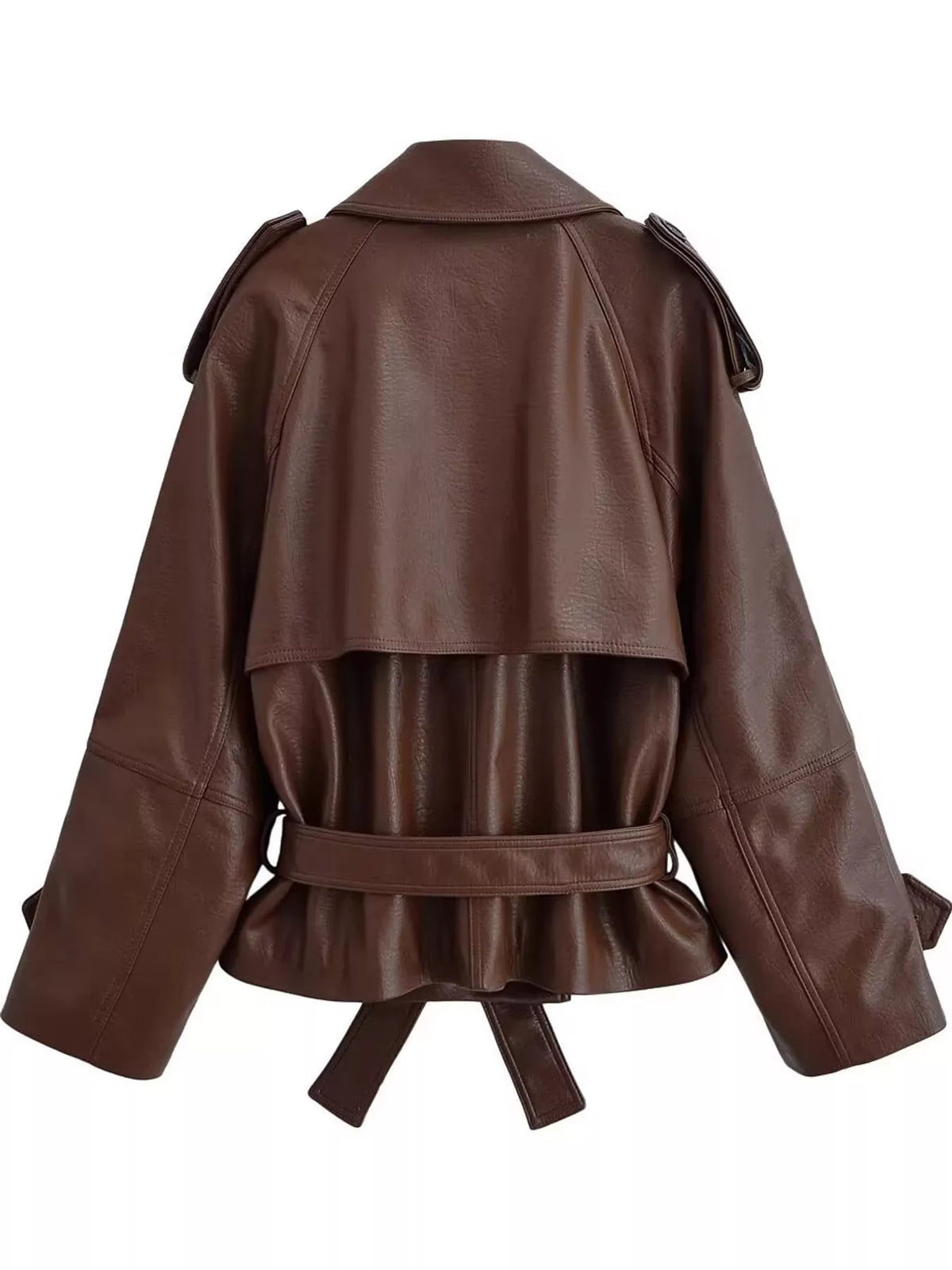 Long-sleeve jacket, back view