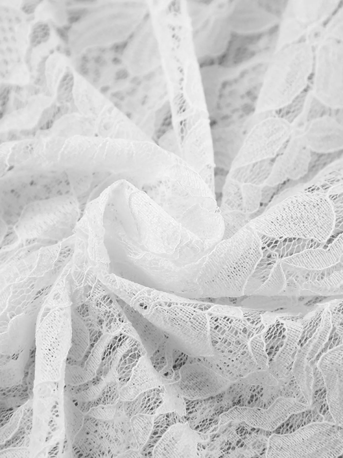 Trendsi Lace V-Neck Flare Sleeve Blouse -